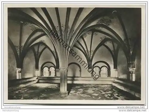 Eberbach - ehemalige Zisterzienserabtei - Kapitelsaal - Foto-AK Grossformat