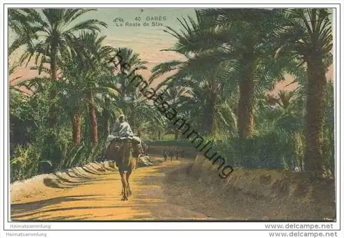 Gabes - La Route de Sfax