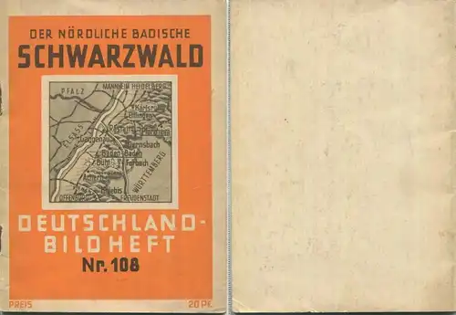 Nr. 108 Deutschland-Bildheft - Der nördliche badische Schwarzwald