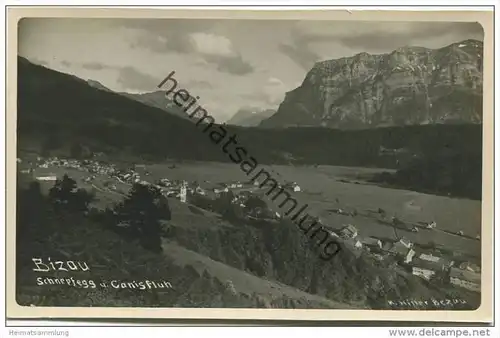 Bizau - Schnepfegg und Canisfluh - Foto-AK 20er Jahre