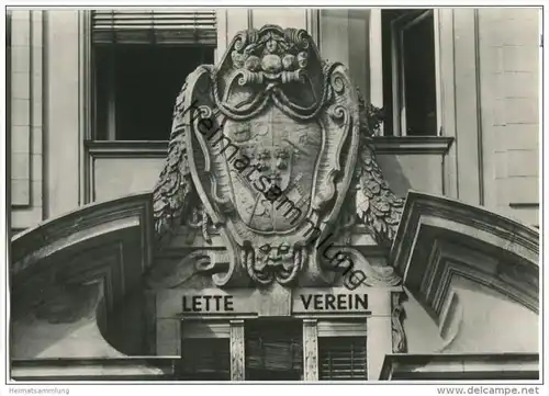 Berlin-Schöneberg - Lette Verein am Viktoria-Luise-Platz - Foto-AK 60er Jahre