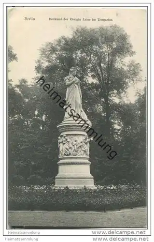 Berlin - Denkmal der Königin Luise im Tiergarten