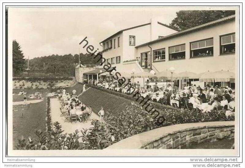 AK Viersen, Haus Kaiserbad, Gaststätte, ungelaufen, 1955 ...