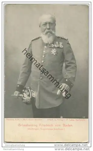 Grossherzog Friedrich von Baden