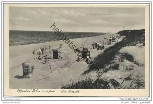Poberow - Kr. Cammin - Am Strande 40er Jahre