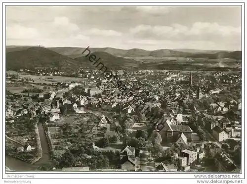 Eschwege - Luftaufnahme - Foto-AK Grossformat 60er Jahre