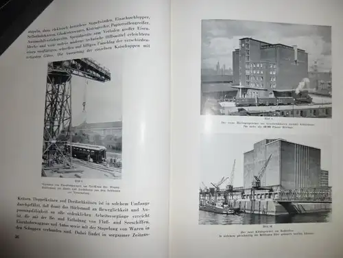 Hamburg als Industrieplatz 1930 - 114 Seiten mit vielen Abbildungen - 2 mehrfarbige Karten Hamburgisches Industriegeländ