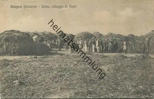 Libyen - Bengasi - Uadai - villaggio di Negri - gel. 1912