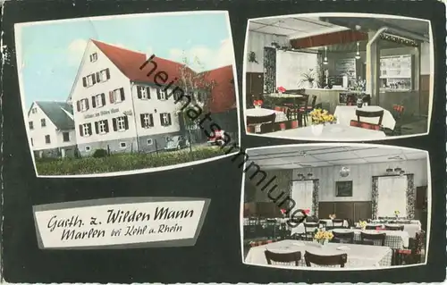 Marlen - Gasthaus zum Wilden Mann - Besitzer Xaver Schäfer - Verlag Theo Leuze Pfullingen