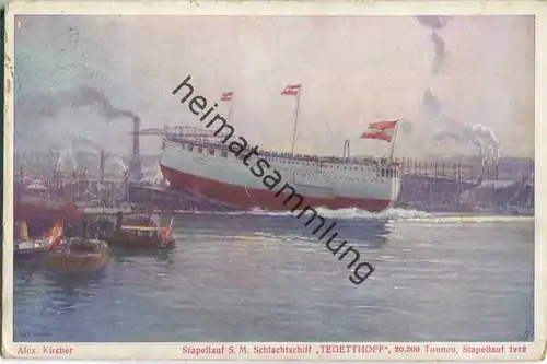 S. M. Schlachtschiff Tegetthoff - Österreichischer Flottenverein - Alex Kircher