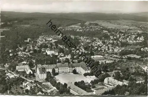 Weilburg - Luftaufnahme - Foto-AK 60er Jahre - Verlag Schöning Lübeck