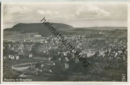 Annaberg - Foto-Ansichtskarte - Fliegeraufnahme - Verlag Klinke & Co. Berlin