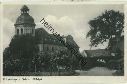 Eisenberg in Thüringen - Schloss - Verlag C. Richter Leipzig