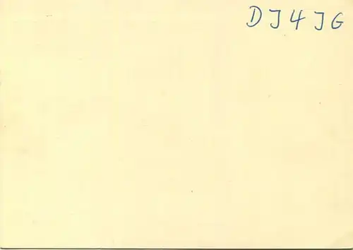 QSL - Funkkarte - DJ4VX - Trier - 1959