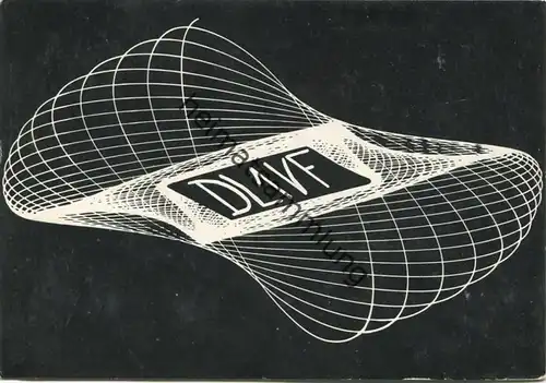 QSL - Funkkarte DL1VF - Singen - 1964