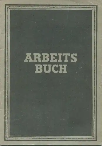 DDR - Arbeitsbuch 1951