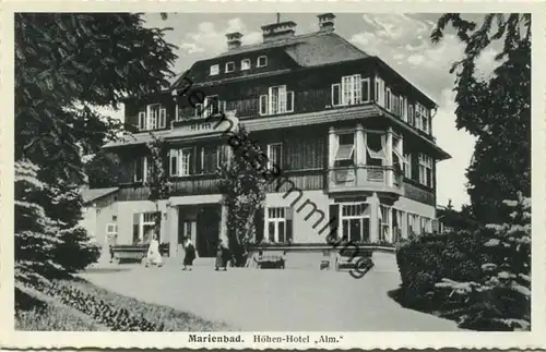 Marienbad - Höhen-Hotel Alm