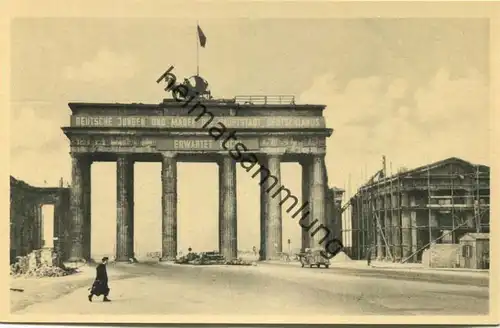 Berlin - Ruinen - Deutschlandtreffen der Jugend Pfingsten 1950 in Berlin