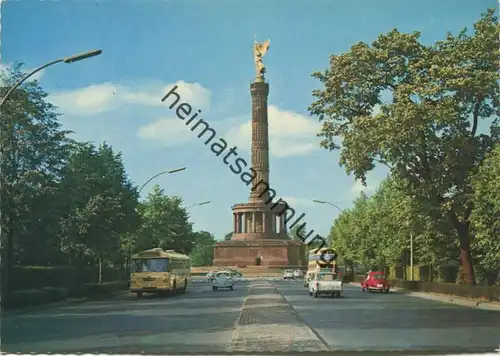 Berlin - Tiergarten - Siegessäule - AK Grossformat