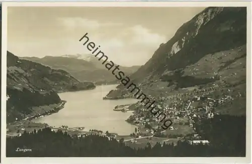Lungern - Foto-Ansichtskarte - Edition Photoglob Zürich 30er Jahre