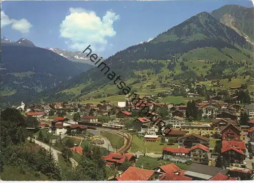 Klosters Dorf - Blick gegen Pischahorn - Verlag Photoglob-Wehrli AG Zürich