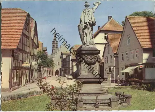 Korbach - Ehrenmal - Postvermerke - Schöning & Co Lübeck