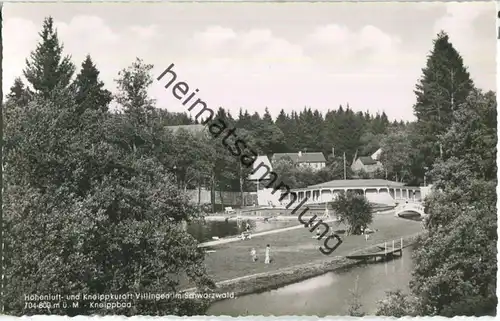 Villingen - Kneippbad - Foto-Ansichtskarte - Verlag Schöning & Co Lübeck