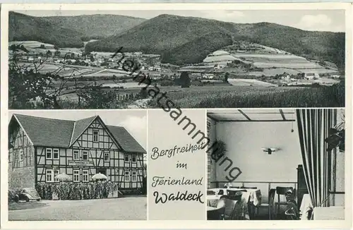 Bad Wildungen - Bergfreiheit - Gasthaus Urfftal - Danz und Brockmeyer -  Verlag Photo Bachmann Bad Wildungen