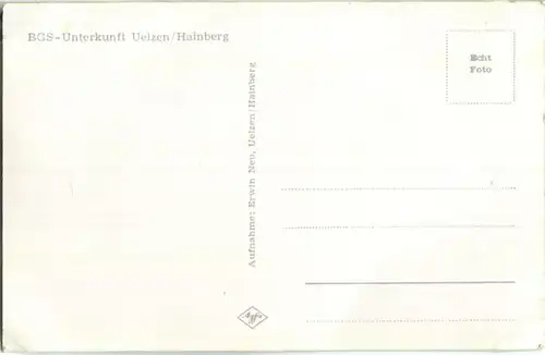 Uelzen-Hainberg - BGS-Unterkunft - Foto-Ansichtskarte - Verlag Erwin Neu Uelzen