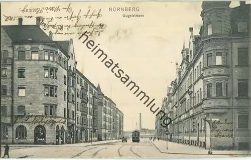 Nürnberg - Gugelstrasse - Verlag Ernst Schäffer Nürnberg