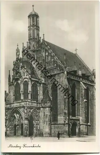 Nürnberg - Frauenkirche - S. Soldan 'sche Verlagsbuchhandlung (A. Zemsch) Nürnberg