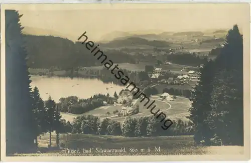 Titisee - Foto-Ansichtskarte - Verlag Gebr. Metz Tübingen