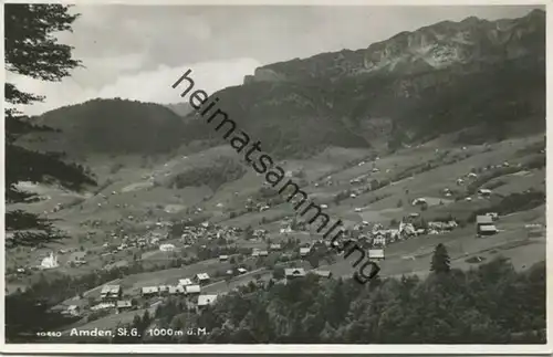 Amden - Foto-AK - Verlag Hans Gross St. Fiden gel. 1941