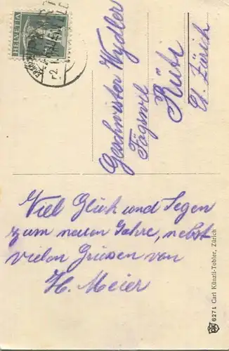Frauenfeld - Schloss - Verlag Carl Künzli-Tobler Zürich gel. 1920
