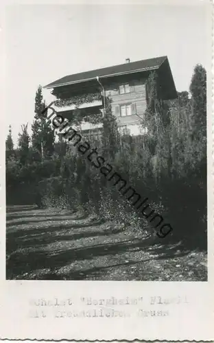Flawil - Chalet Bergheim - Foto-AK gel. 1954