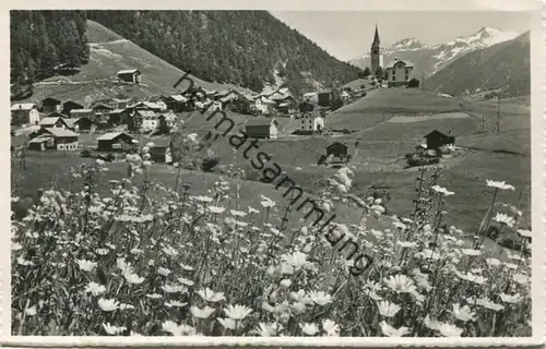 Schmitten - Foto-AK - Verlag Otto Furter Davos-Platz gel. 1957