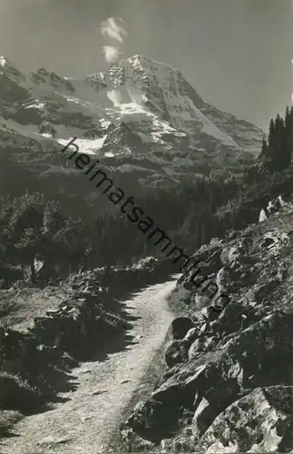 Bei Trachsellauenen - Lauterbrunner Breithorn - Foto-AK - Verlag Gyger Adelboden