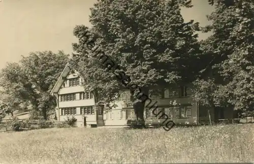Heiden - Ferienhaus Benzenrüti - Foto-AK - Verlag Hausamann Heiden gel. 1940