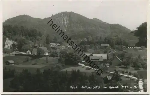 Sternenberg mit Hörnli - Foto-AK  - gel. 1948