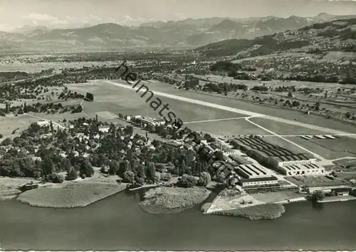 Altenrhein - Flug- und Fahrzeugwerke F.F.A. - Flugplatz Altenrhein - Flugaufnahme - Foto-AK Grossformat - Verlag Foto-Gr