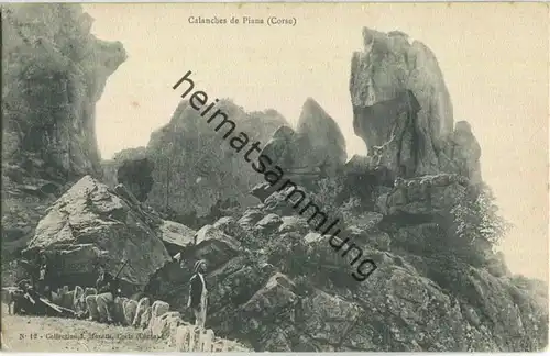 Calanches de Piana ca. 1900 - Edition J. Moretti Corte