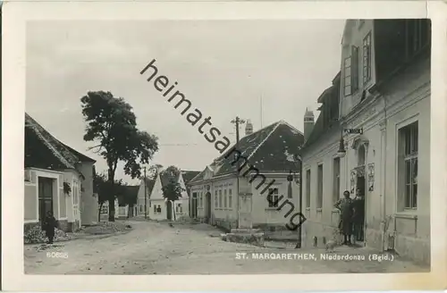 Sankt Margarethen - Gemeinde-Gasthaus - Burgenland - Foto-Ansichtskarte