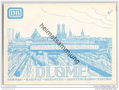 QSL - Funkkarte - DL0ME - München-Aubing - 1969