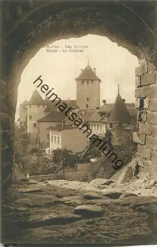 Murten - Das Schloss - Photoverlag F. Zaugg Biel