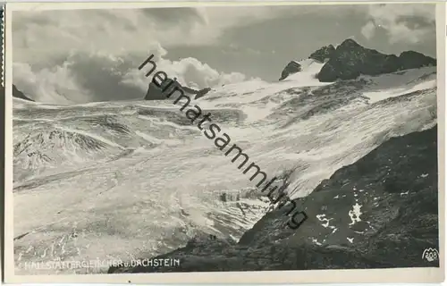 Hallstätter Gletscher - Dachstein - Foto-Ansichtskarte - Verlag Max Mayer Leoben
