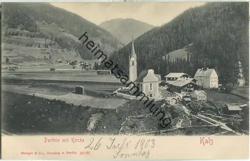 Kals am Grossglockner - Verlag Stengel & Co Dresden