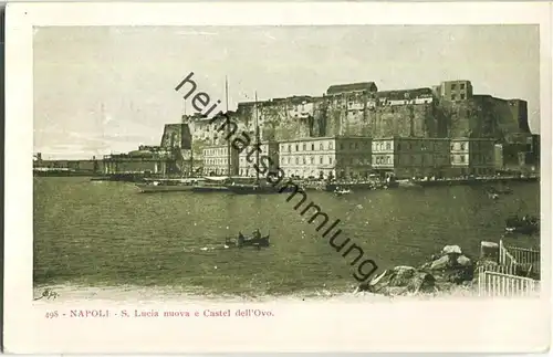 Napoli - S. Lucia nuova e Castel dell' Ovo