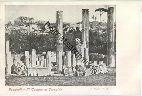 Pozzuoli - Il Tempio di Serapide - Verlag E. Ragozino Napoli