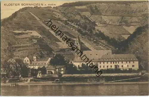 Bornhofen - Kloster - Verlag Louis Glaser Leipzig