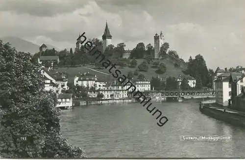 Luzern - Foto-AK - Verlag O. Süssli-Jenny Thalwil